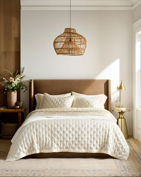 Bamboo Dream Quilted Sham Set - Standard / Sage