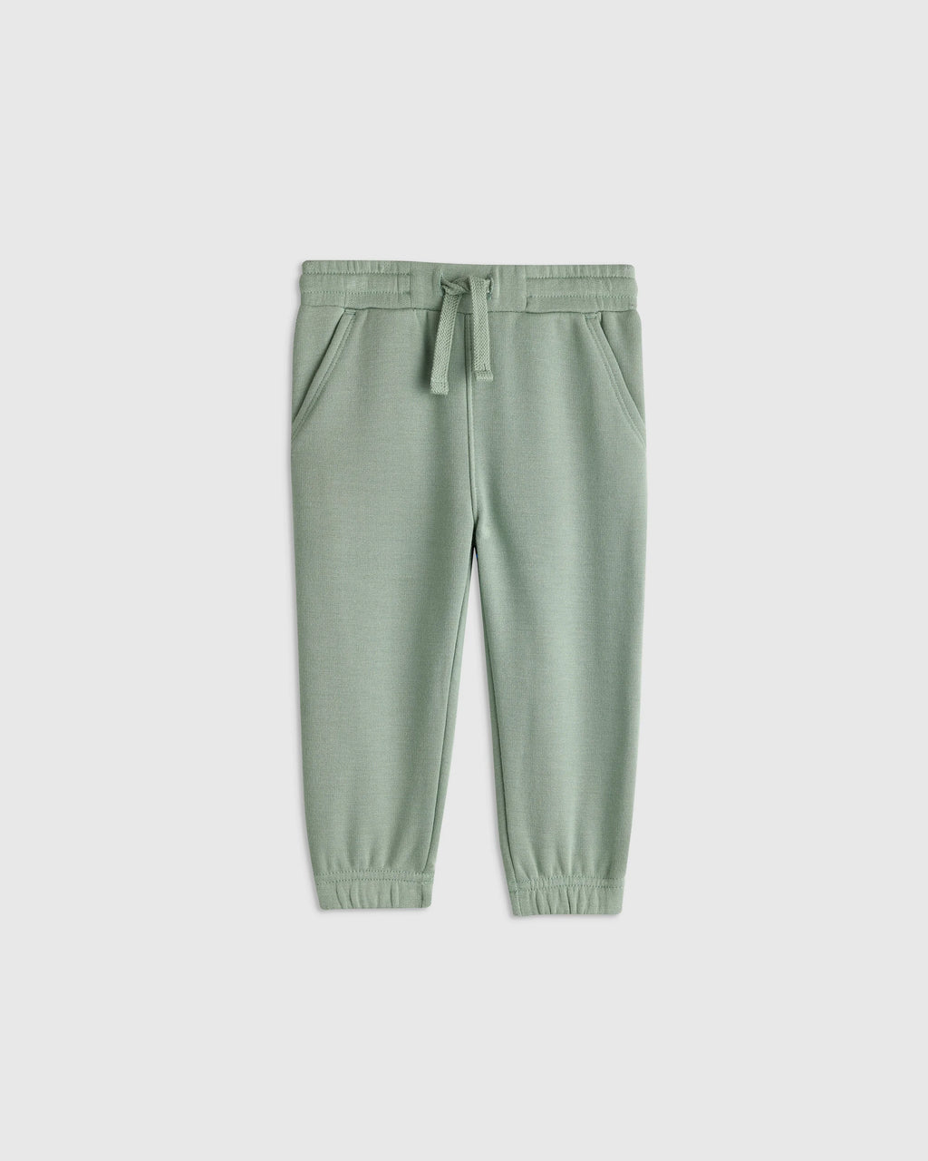 SuperSoft Fleece Joggers - 0-3M / Soft Sage