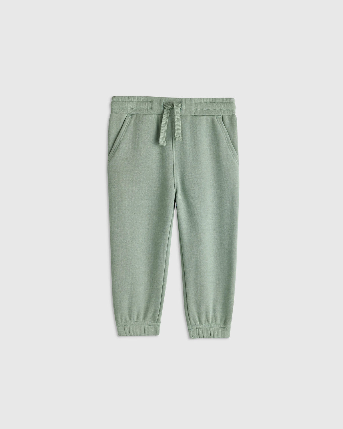 SuperSoft Fleece Joggers - 0-3M / Soft Sage Main image