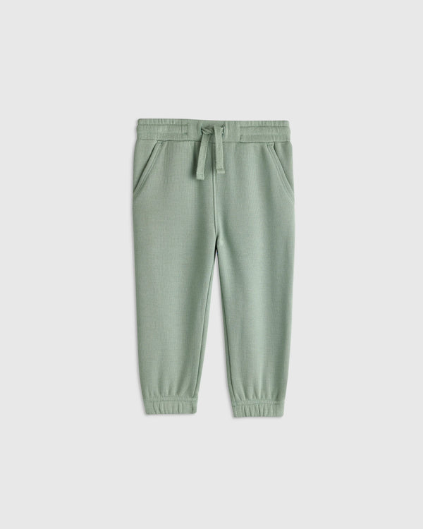 SuperSoft Fleece Joggers - 0-3M / Soft Sage