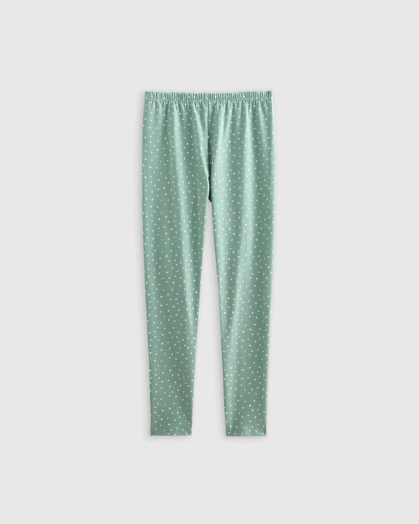 Organic Cotton Leggings - 2T / Red