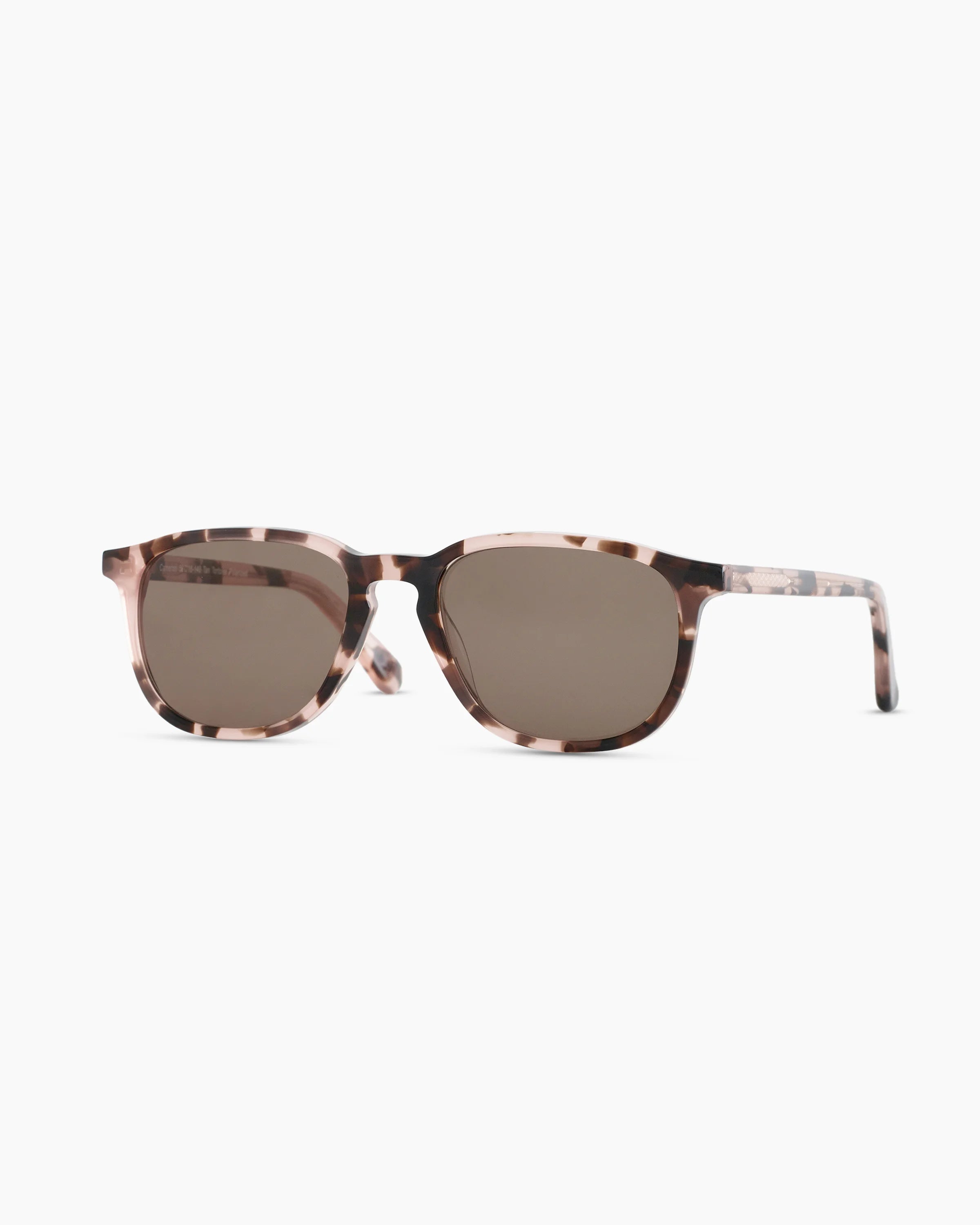 Cameron Polarized Acetate Sunglasses - One Size / Tan Tortoise with Brown Lens Secondary image
