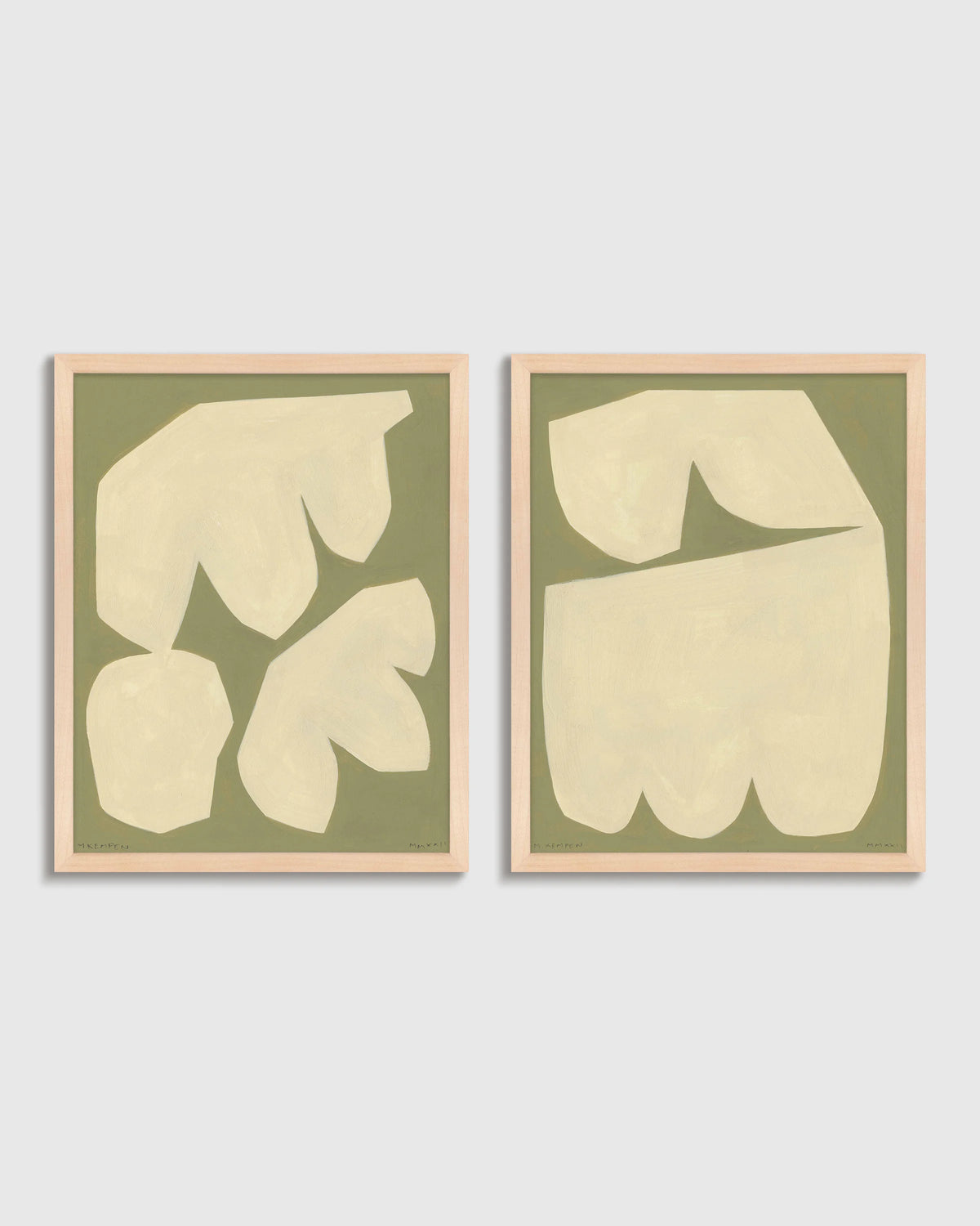 Drift by Michael Kempen (Set of 2) - 17.25"x21.25" / Maple Main image