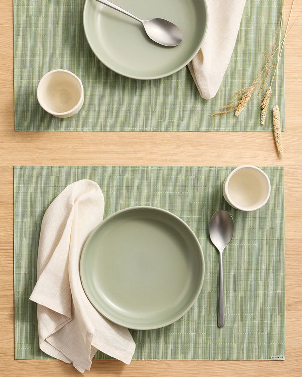 Bamboo Easy-Care Rectangular Placemat, Set of 4 by Chilewich - One Size / Coconut