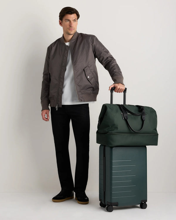 Voyage Nylon Dual Compartment Weekender - One Size / Black