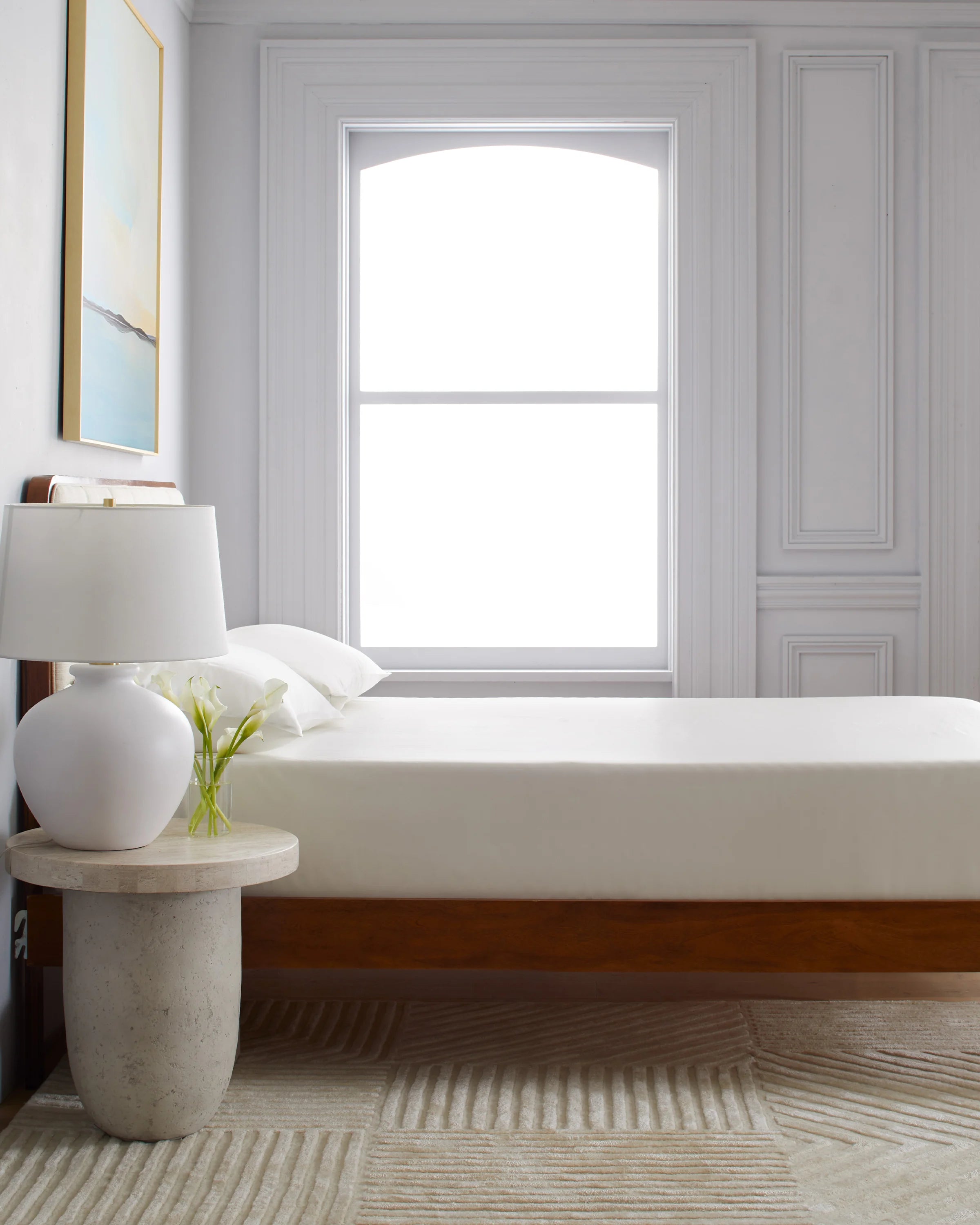 Mulberry Silk Fitted Sheet - Queen / Ivory Secondary image