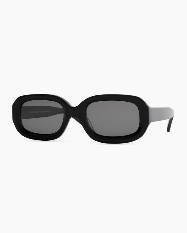 Santorini Polarized Acetate Sunglasses - One Size / Ginger Tortoise with Grey Lens