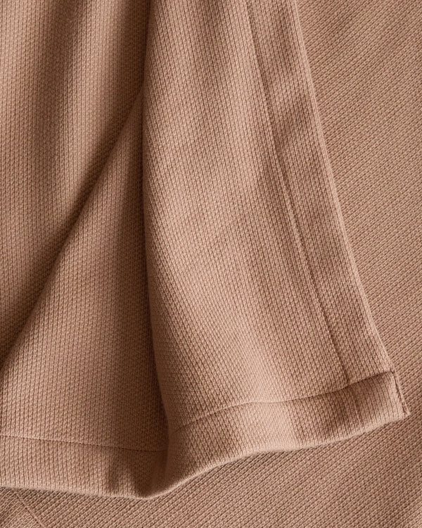 Luxury Organic Cotton Bed Blanket - Twin / White