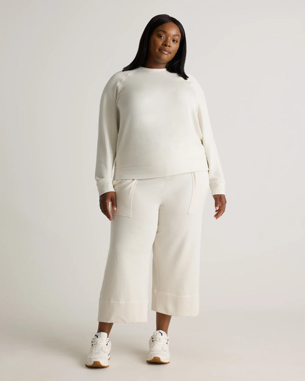 SuperSoft Fleece Crew - 1X / Dried Fig