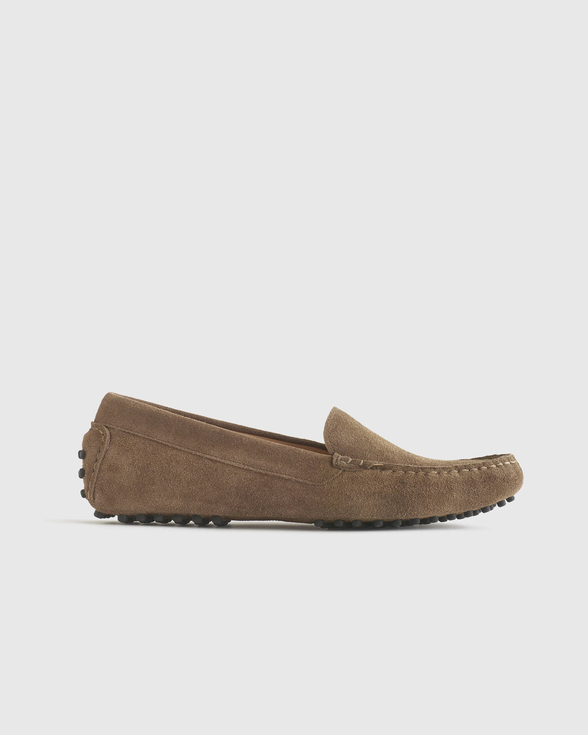 100% Suede Driver Loafer - 5 / Medium Brown Main image
