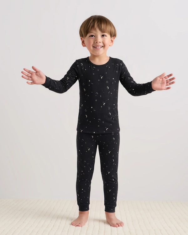 Bamboo Long Sleeve and Pant Pajama Set - 2T / Wildflower Dreams