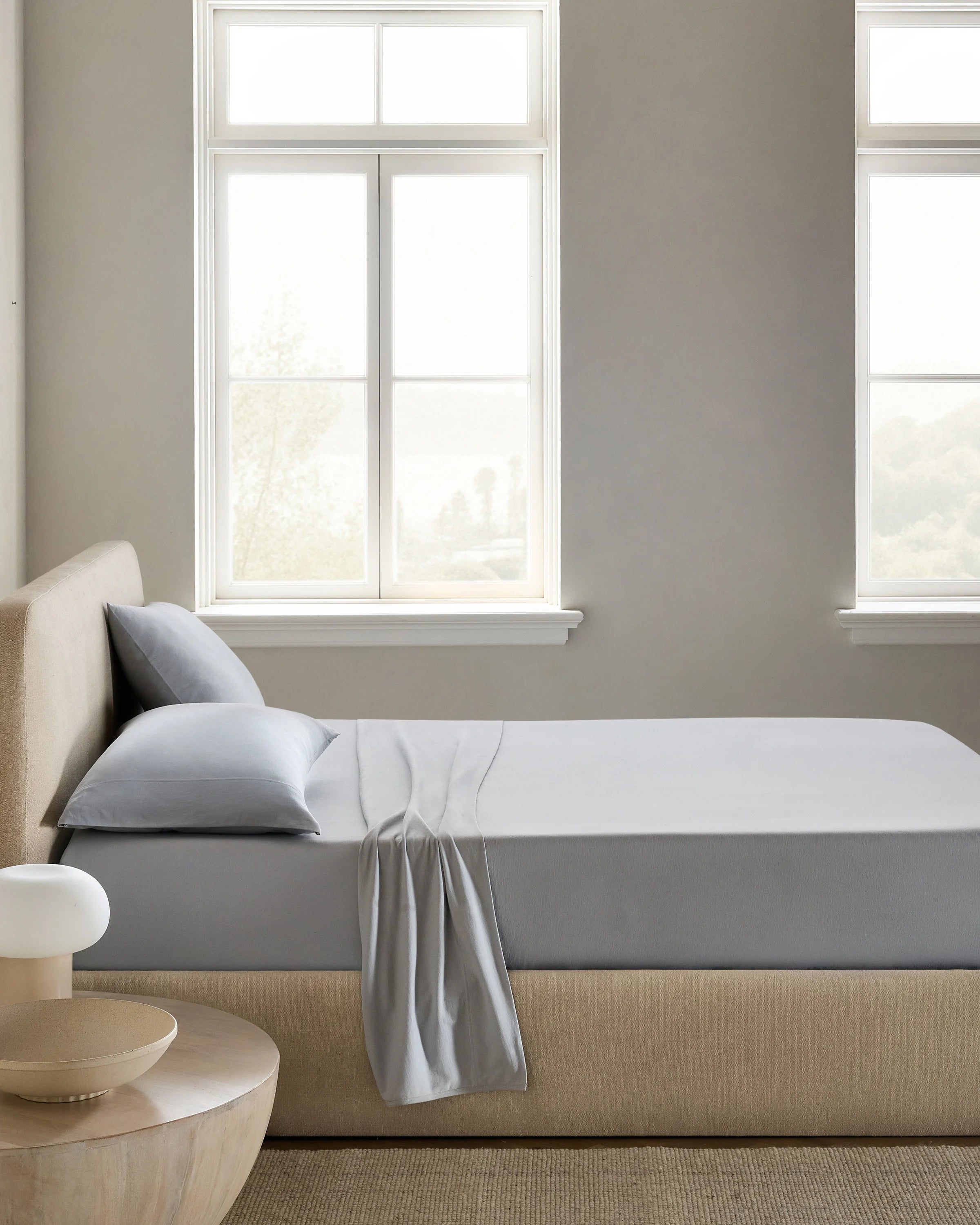 Organic Jersey Sheet Set - Twin / Light Blue Secondary image