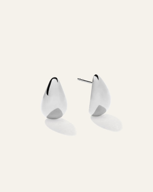 14K Gold Small Teardrop Earrings - One Size / Yellow Gold