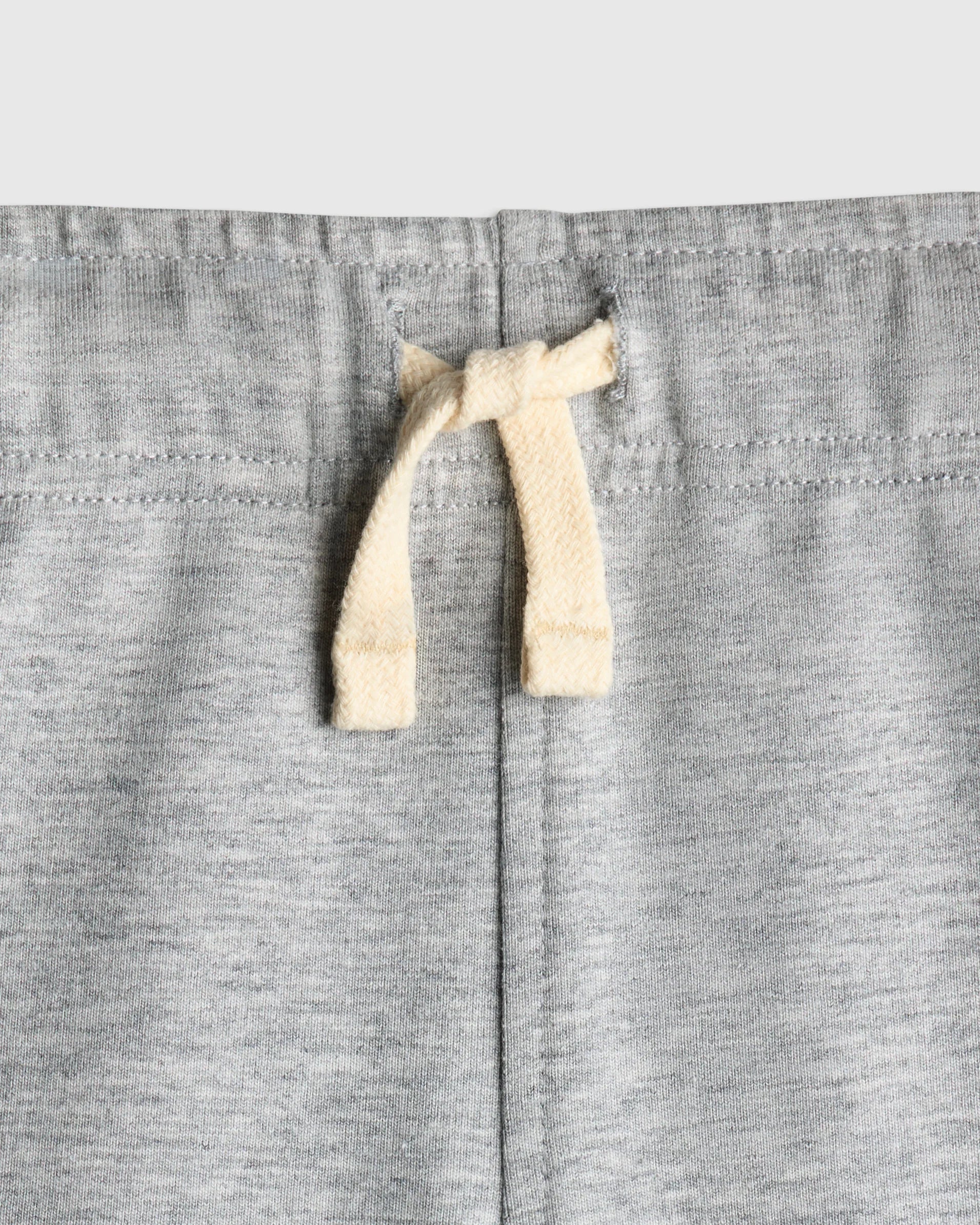 Organic Cotton French Terry Short - 3-6M / Heather Grey Secondary image