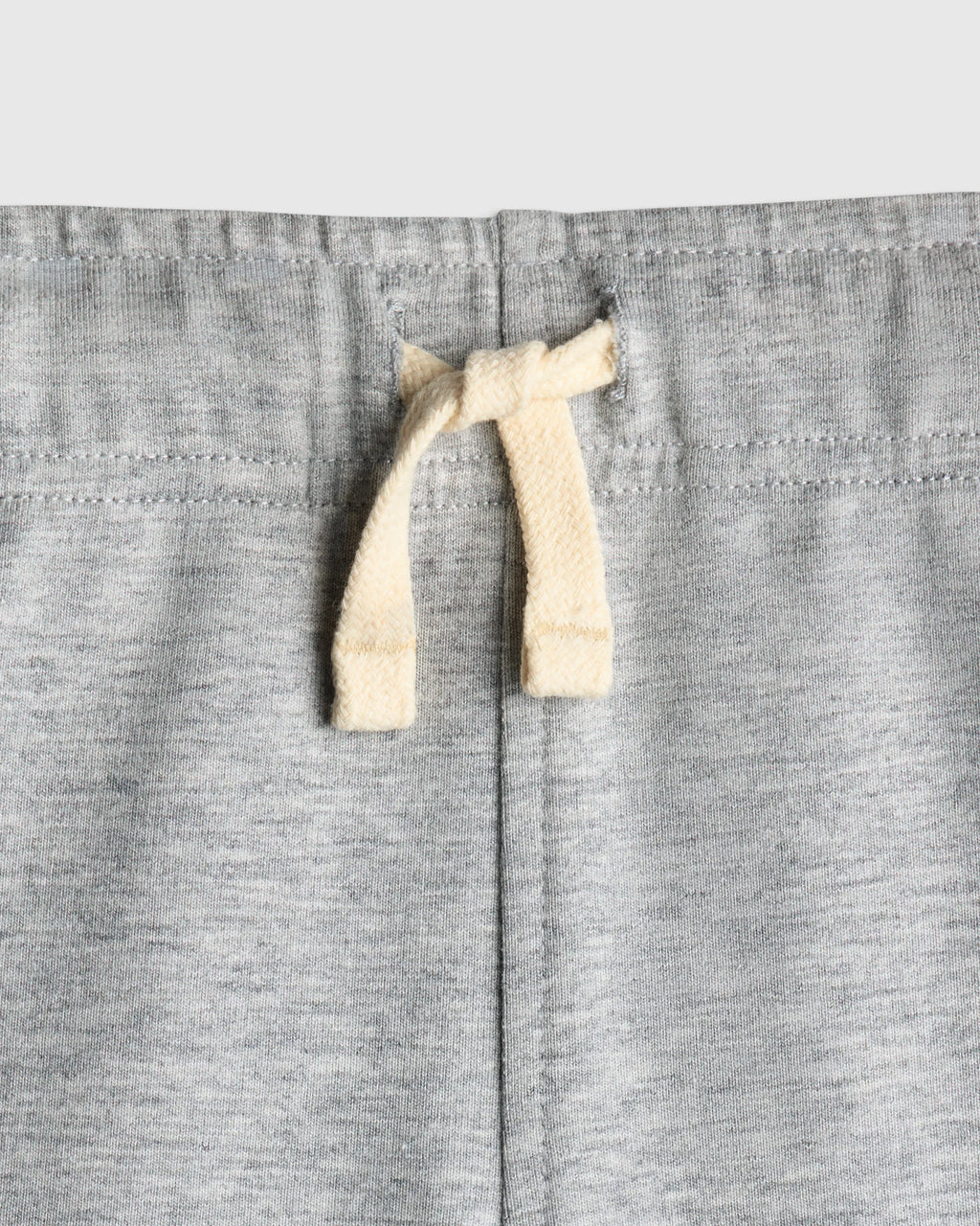 Organic Cotton French Terry Short - 3-6M / Heather Grey