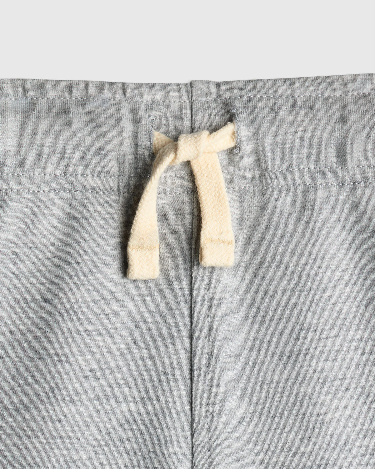 Organic Cotton French Terry Short - 3-6M / Heather Grey