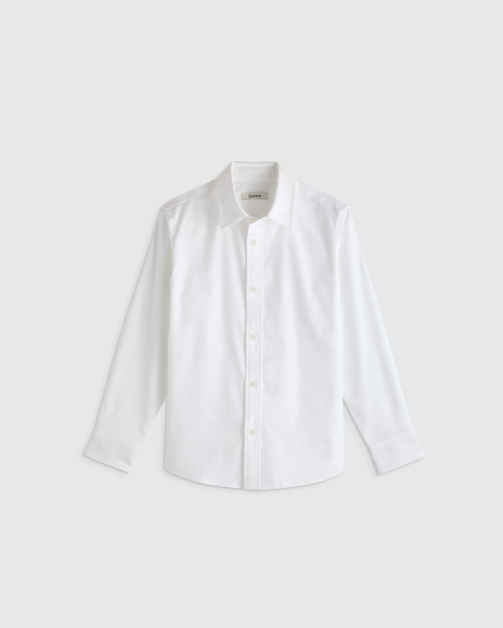 Organic Cotton Oxford Non-Iron Dress Shirt - 6 / White