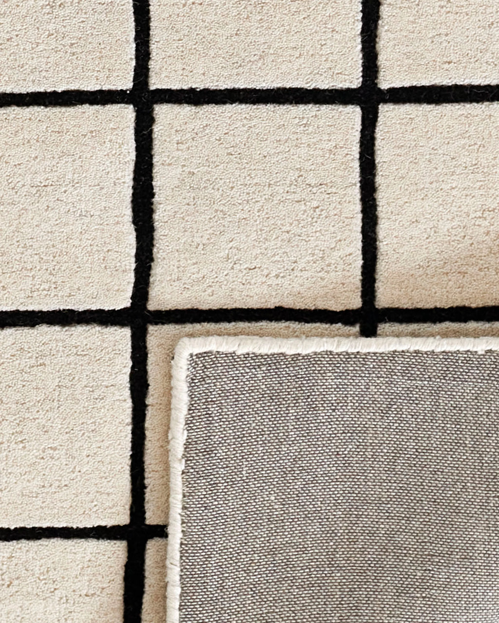 Bowie Wool Rug - 5' x 8' / Brown