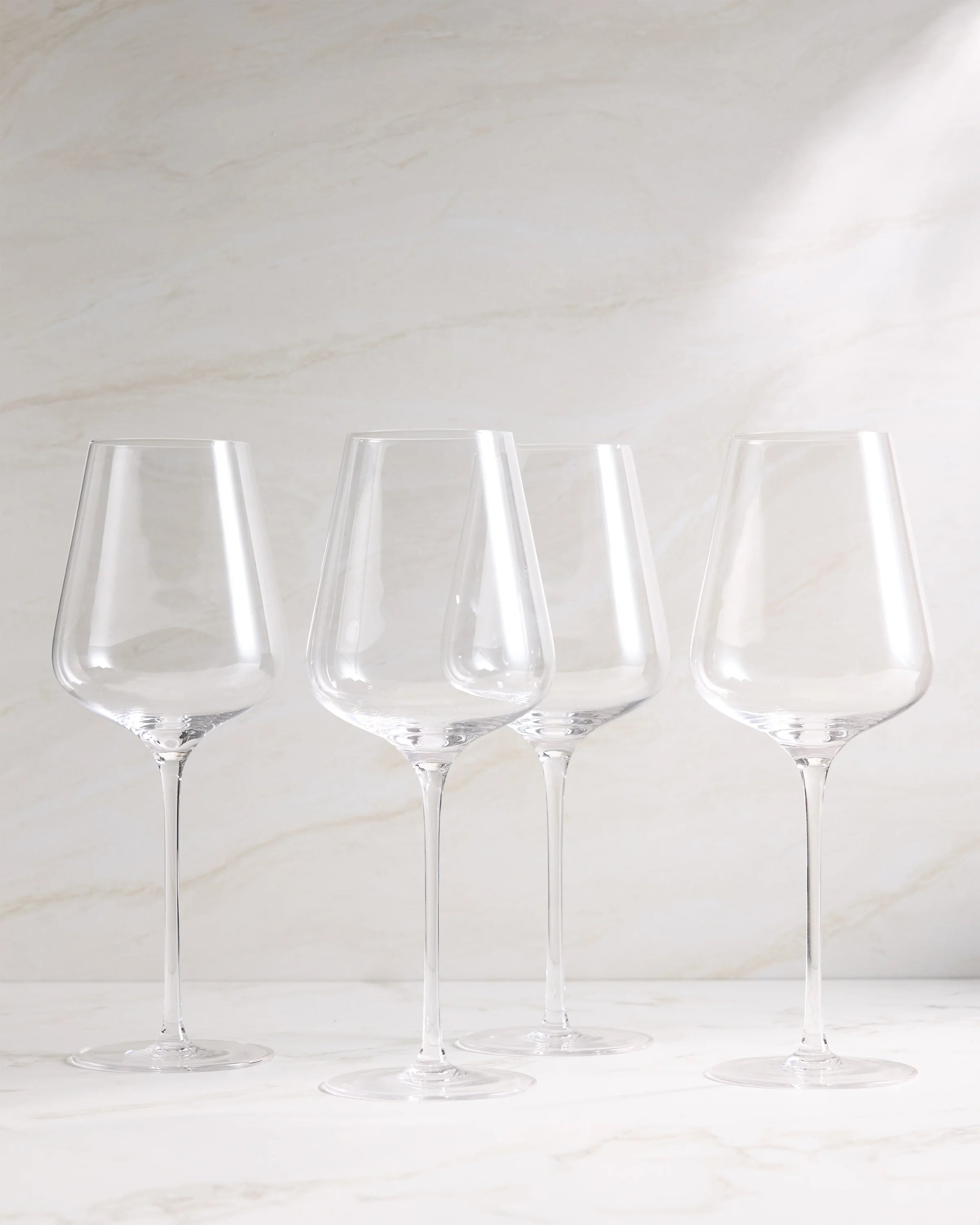 Mouth Blown Red Wine Glass (Set of 4) - One Size / No Color Secondary image
