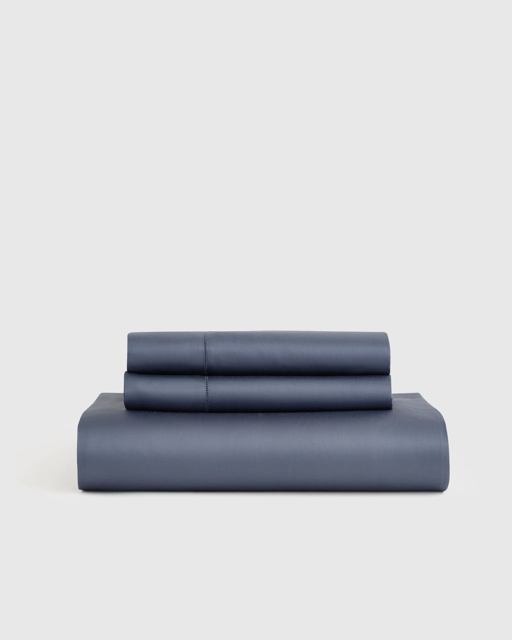 Signature Giza Cotton Sateen Fitted Sheet Set - Twin / Mineral