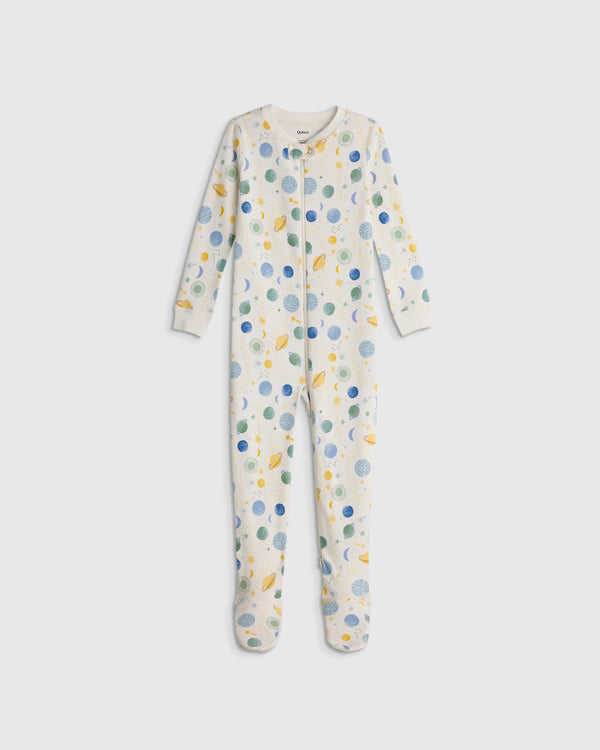 100% Organic Cotton Footie Pajama - 2T / Vehicles