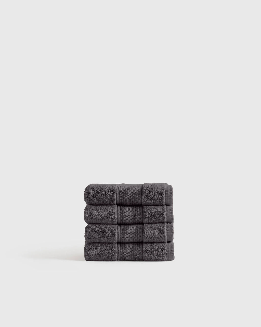 Classic Organic Turkish Cotton Washcloth (Set of 4) - One Size / White