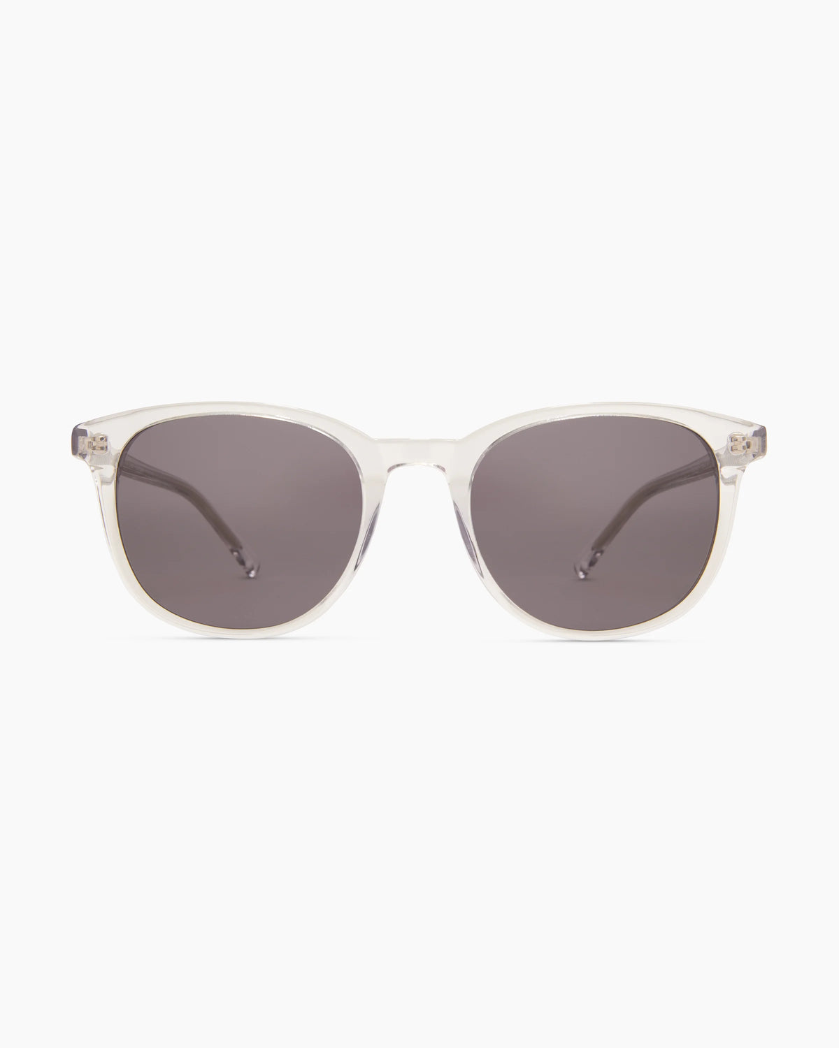 Charlie Polarized Acetate Sunglasses - Standard / Clear with Grey lens Main image