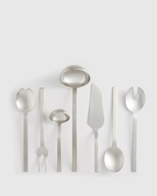 Stile 7-Pc Serving Utensil Set by Mepra - One Size / Polished Stainless Steel