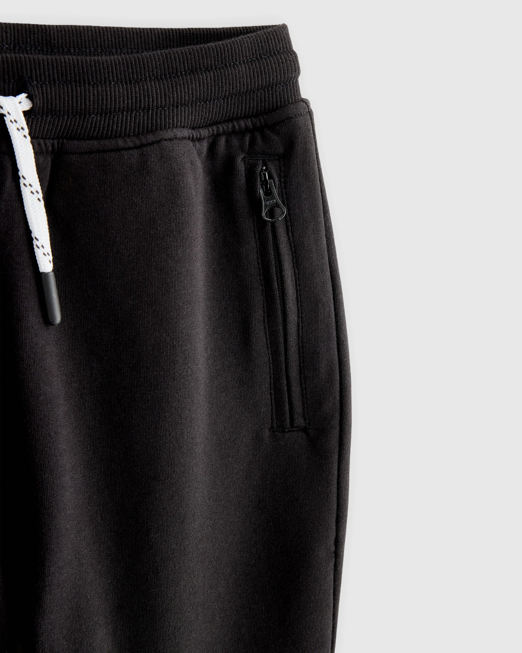 Organic Cotton French Terry Reinforced Knee Slim Jogger - 6 / Navy