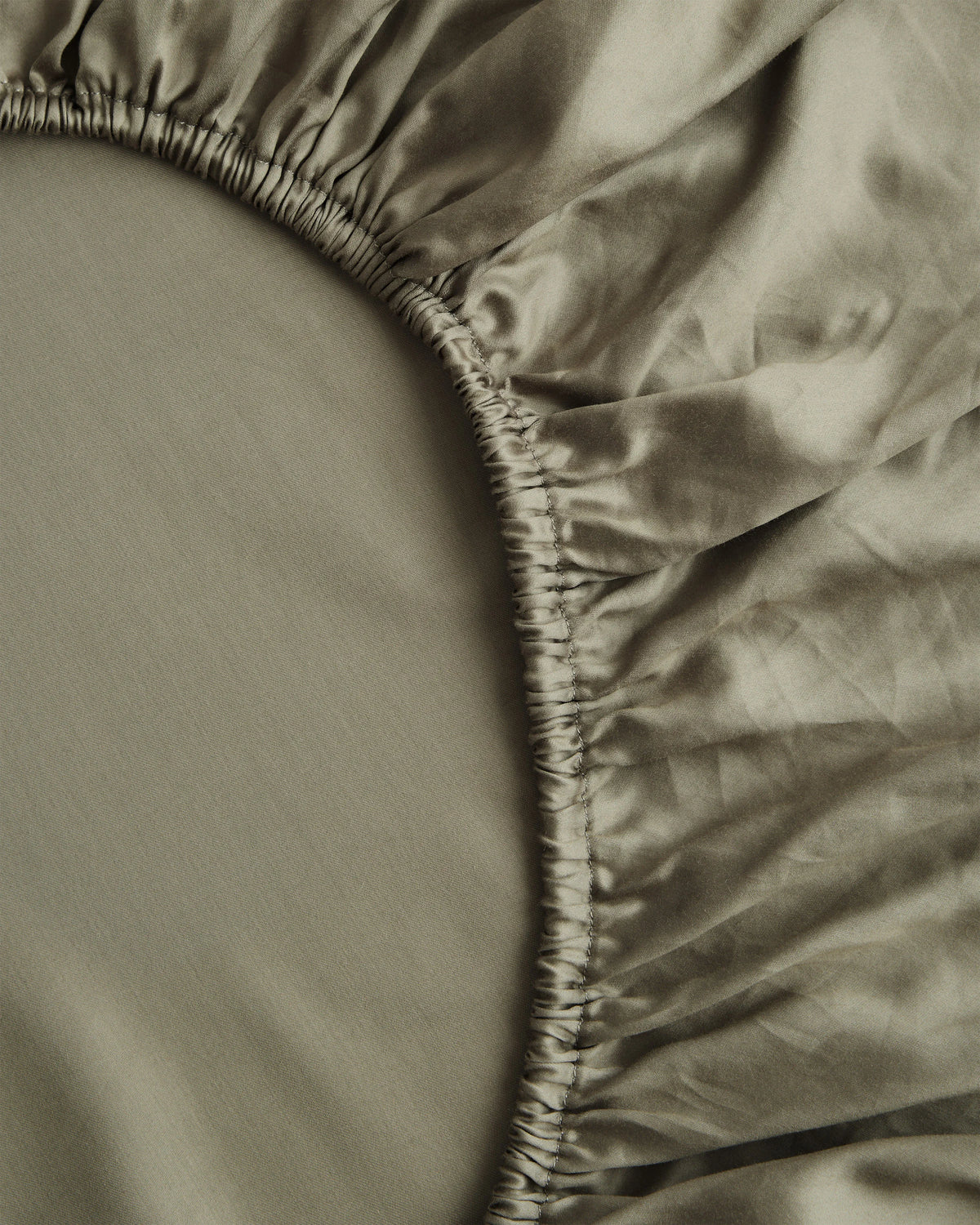 Signature Giza Cotton Sateen Fitted Sheet Set - Twin / Mineral
