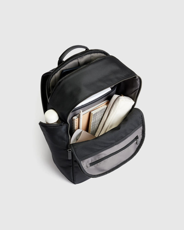 Voyage Nylon Slim Travel Backpack - One Size / Dark Green