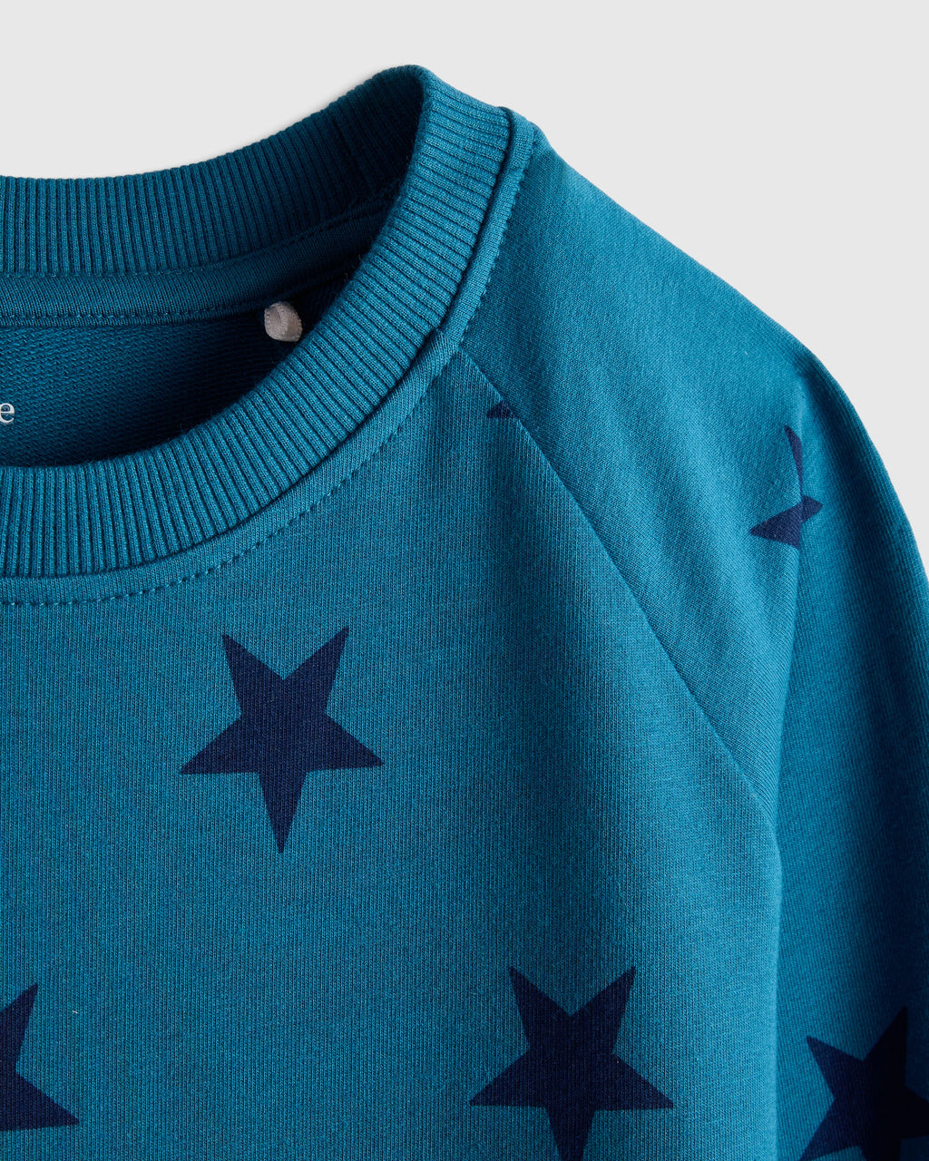 Organic Cotton French Terry Crew Neck Sweatshirt - 2T / Heart Graphic