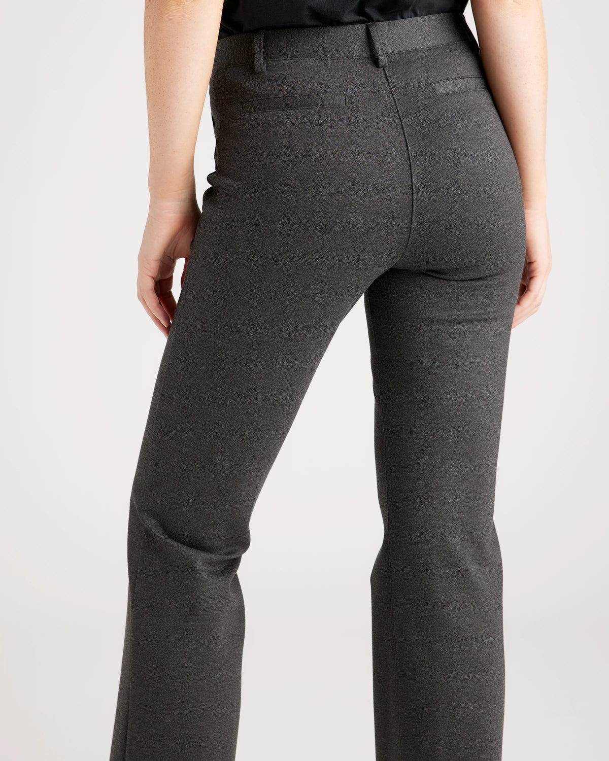 Ultra-Stretch Ponte Bootcut Pants - XS / Roasted Pecan