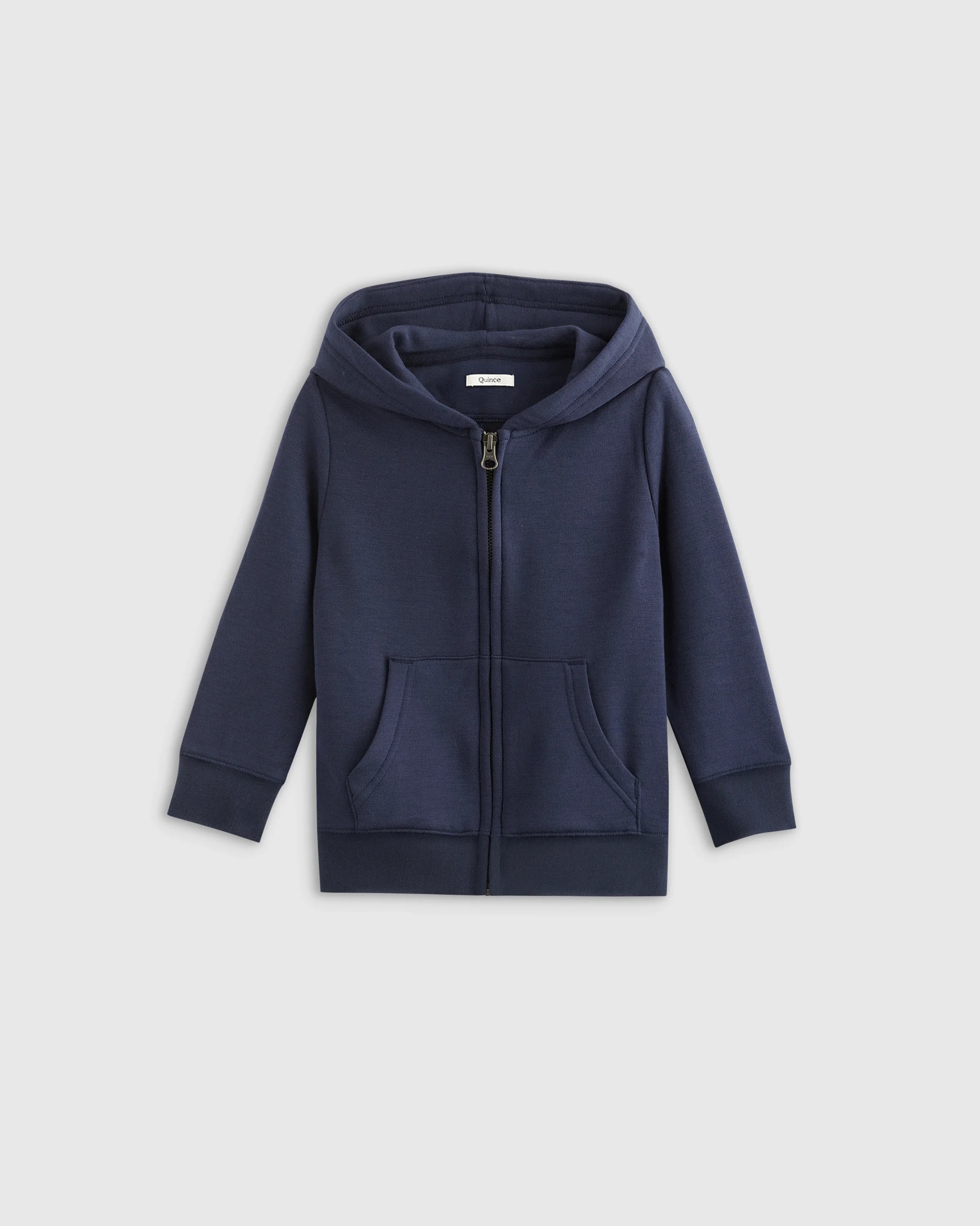 SuperSoft Fleece Zip Up Hoodie - 0-3M / Soft Sage Secondary image