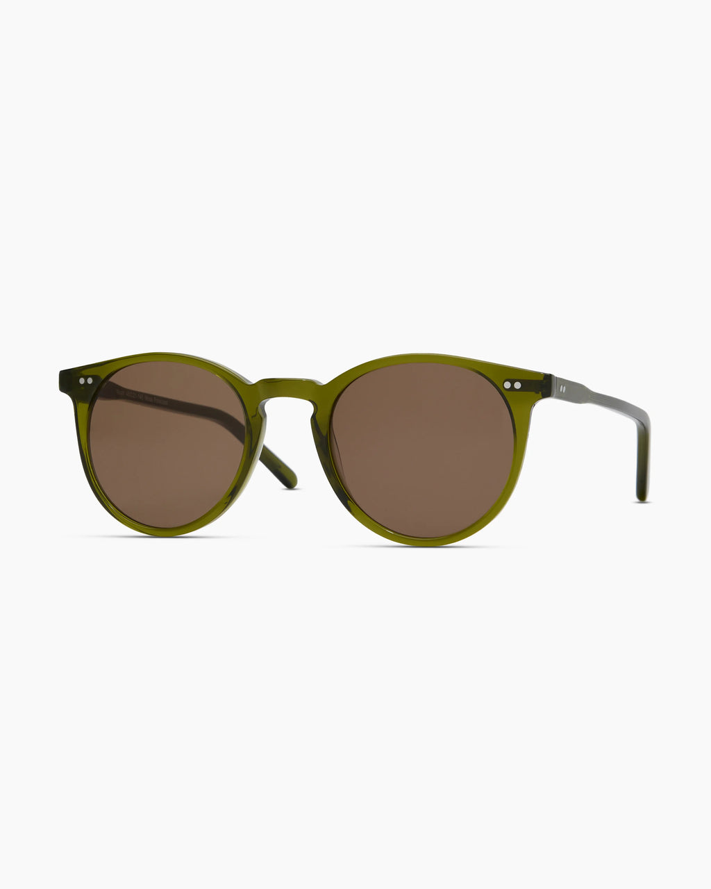Noah Polarized Acetate Sunglasses - Standard / Tortoise with Brown lens