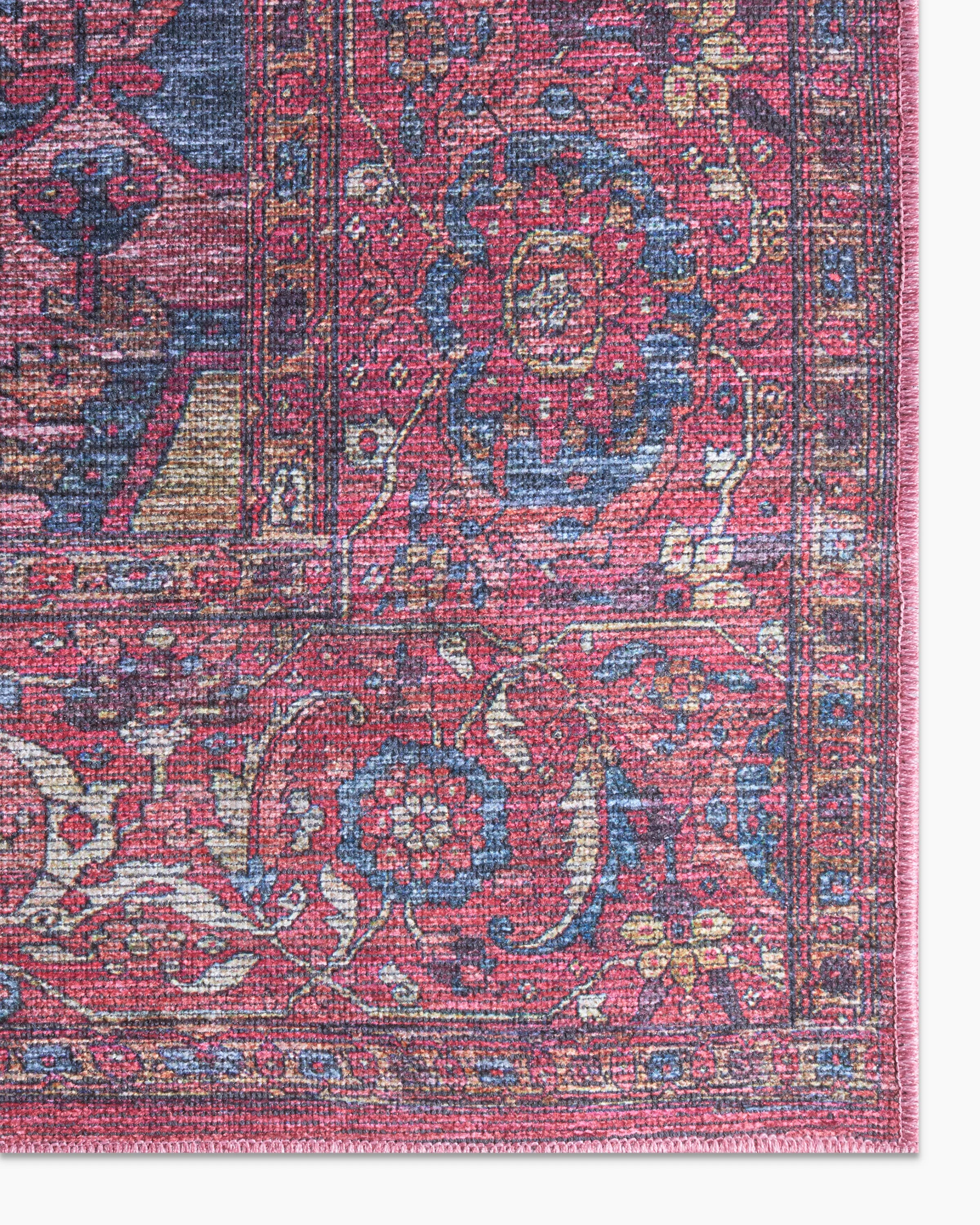 Ramona Performance Rug - 3'11" x 6' / Wine/Indigo Secondary image