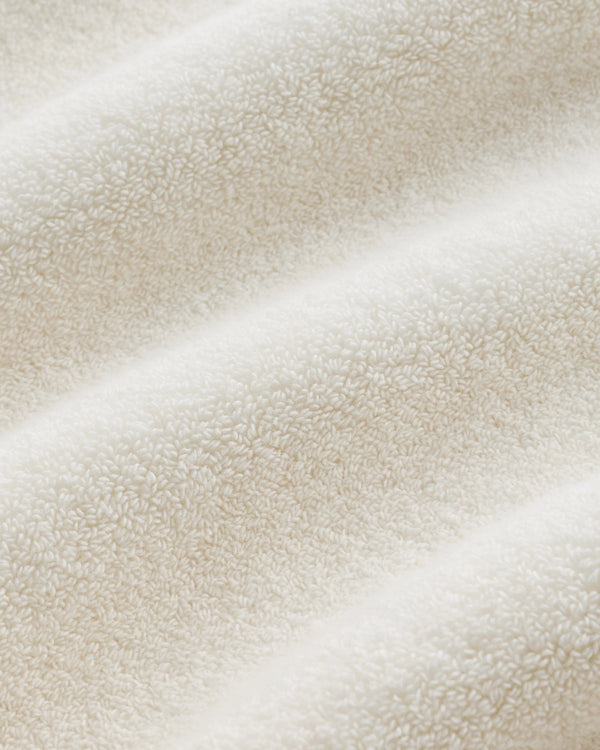 Plush Organic Turkish Cotton Bath Towel (Set of 2) - One Size / White
