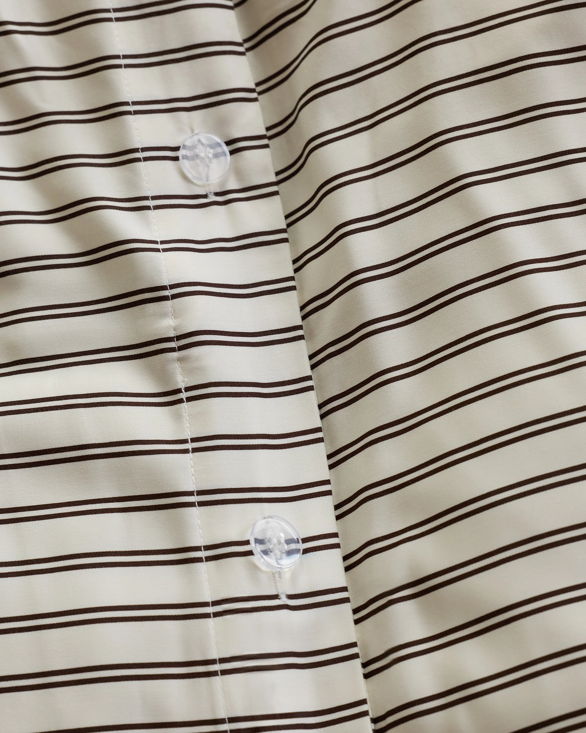 Bamboo Stripe Duvet Cover Set - Twin / Double Stripe Espresso