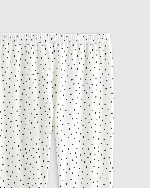 Organic Cotton Leggings - 6 / Red