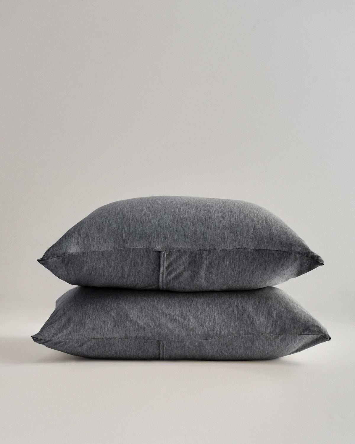 Tencel Jersey Sham Set - Standard / Heather Charcoal Main image