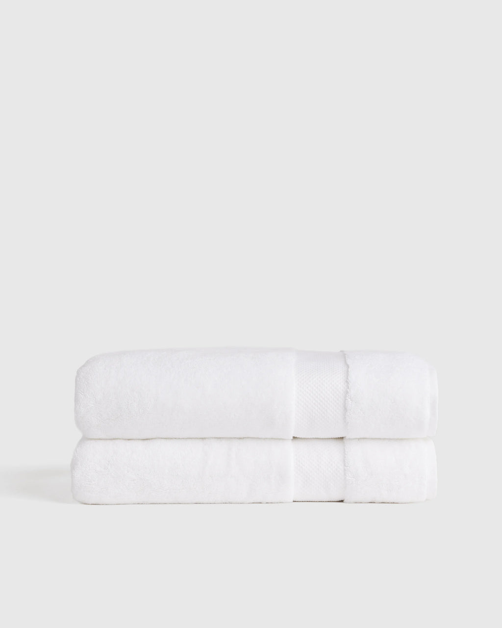 Turkish Ultra Plush Bath Sheet (Set of 2) - One Size / White