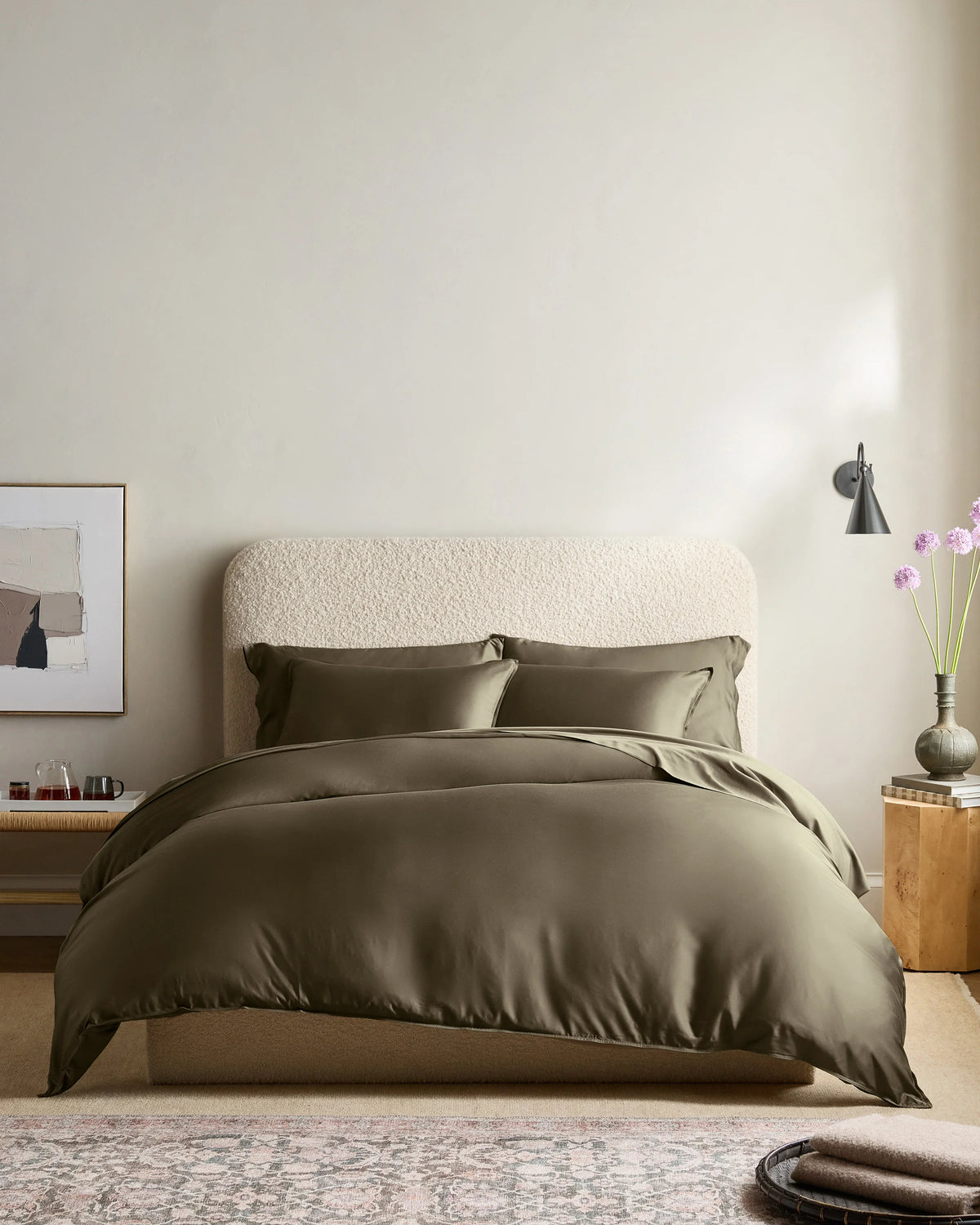 Bamboo Duvet Cover Set - Twin / Sand