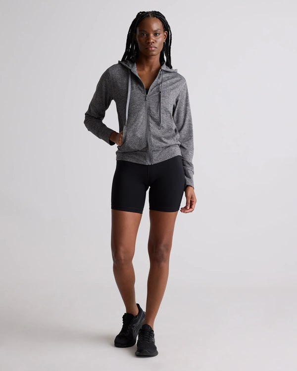 Flowknit Full-Zip Hoodie - XS / Heather Deep Navy