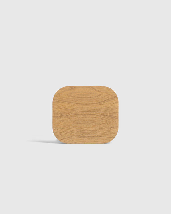 Solid Oak Backless Counter Stool - Counter Stool / Light Oak