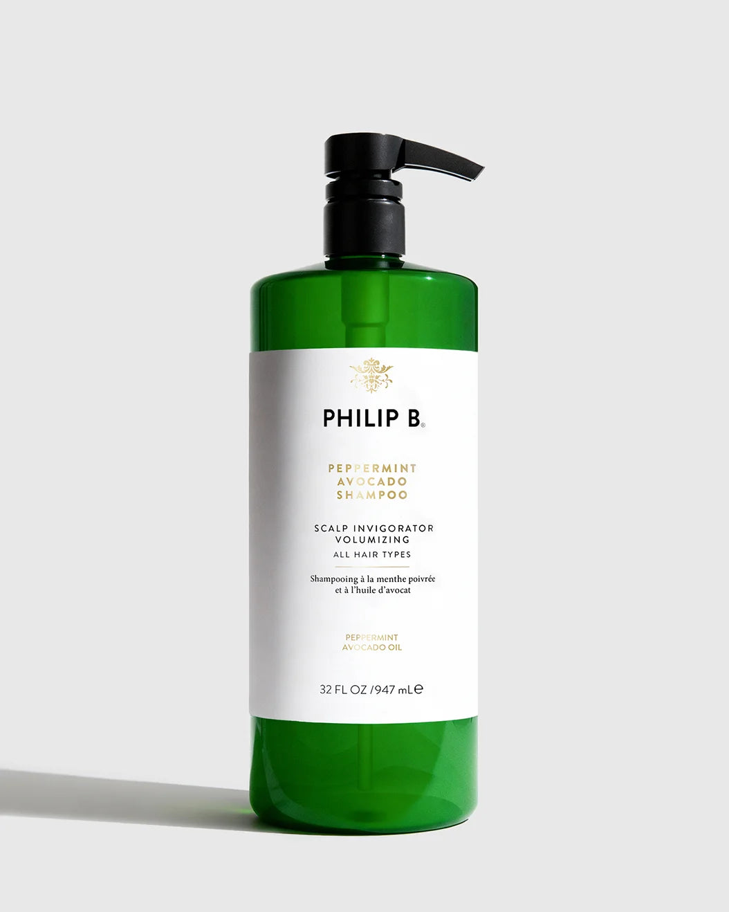 Peppermint Avocado Shampoo 32 oz by Philip B. Botanicals - One Size / No Color Main image