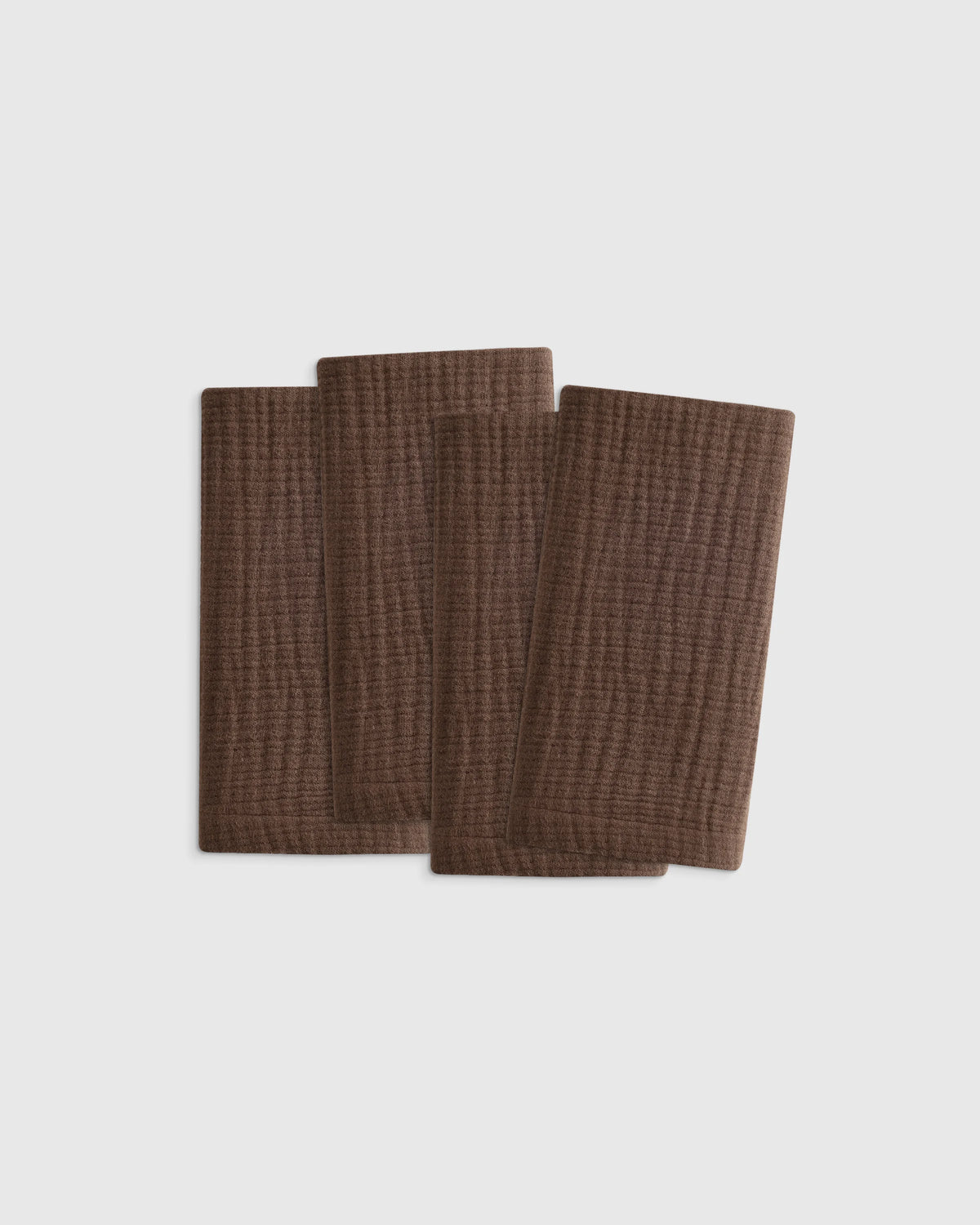 Organic Cotton Gauze Napkins - One Size / Chocolate Main image
