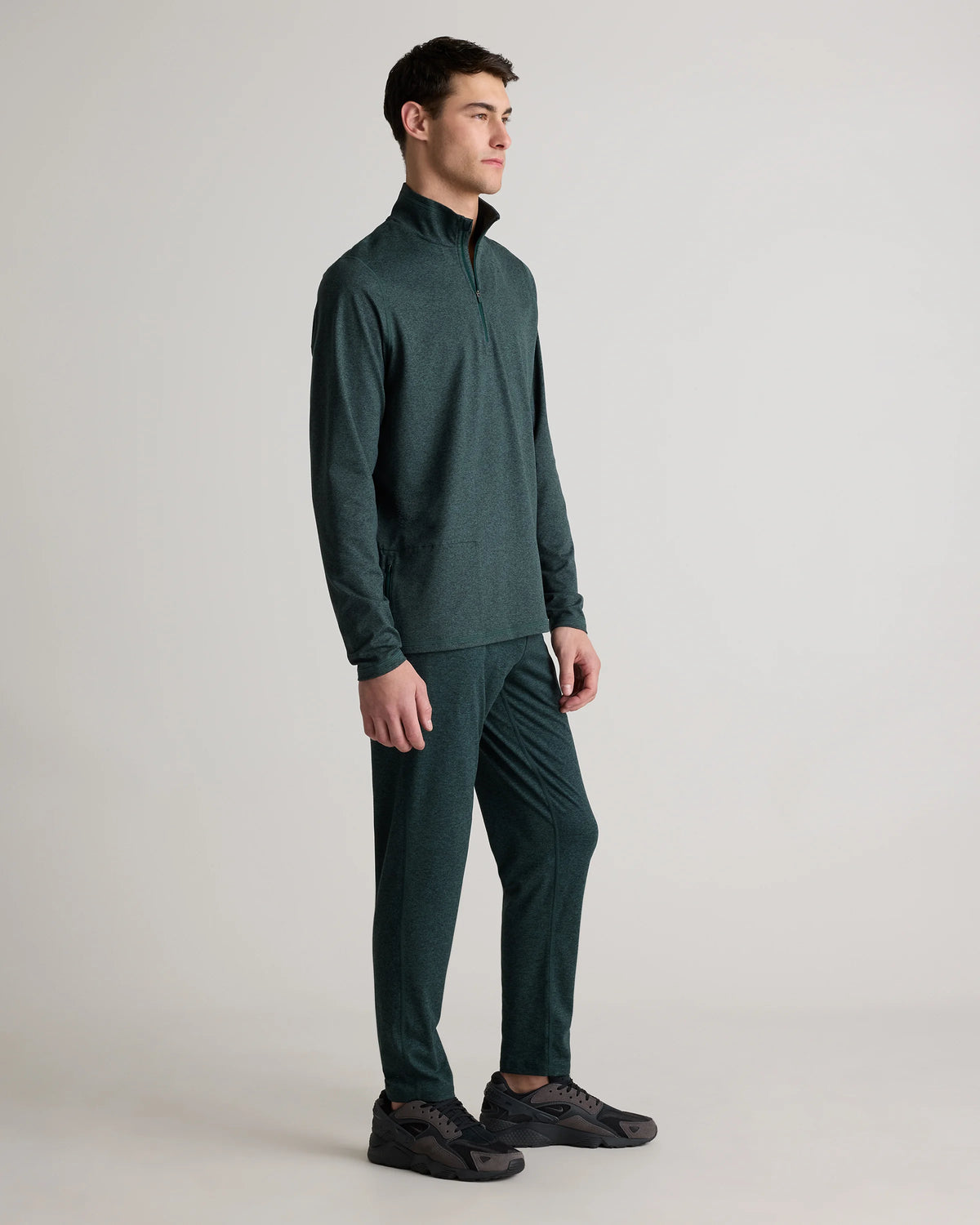 Flowknit Performance Half-Zip - XS / Heather Morel Grey