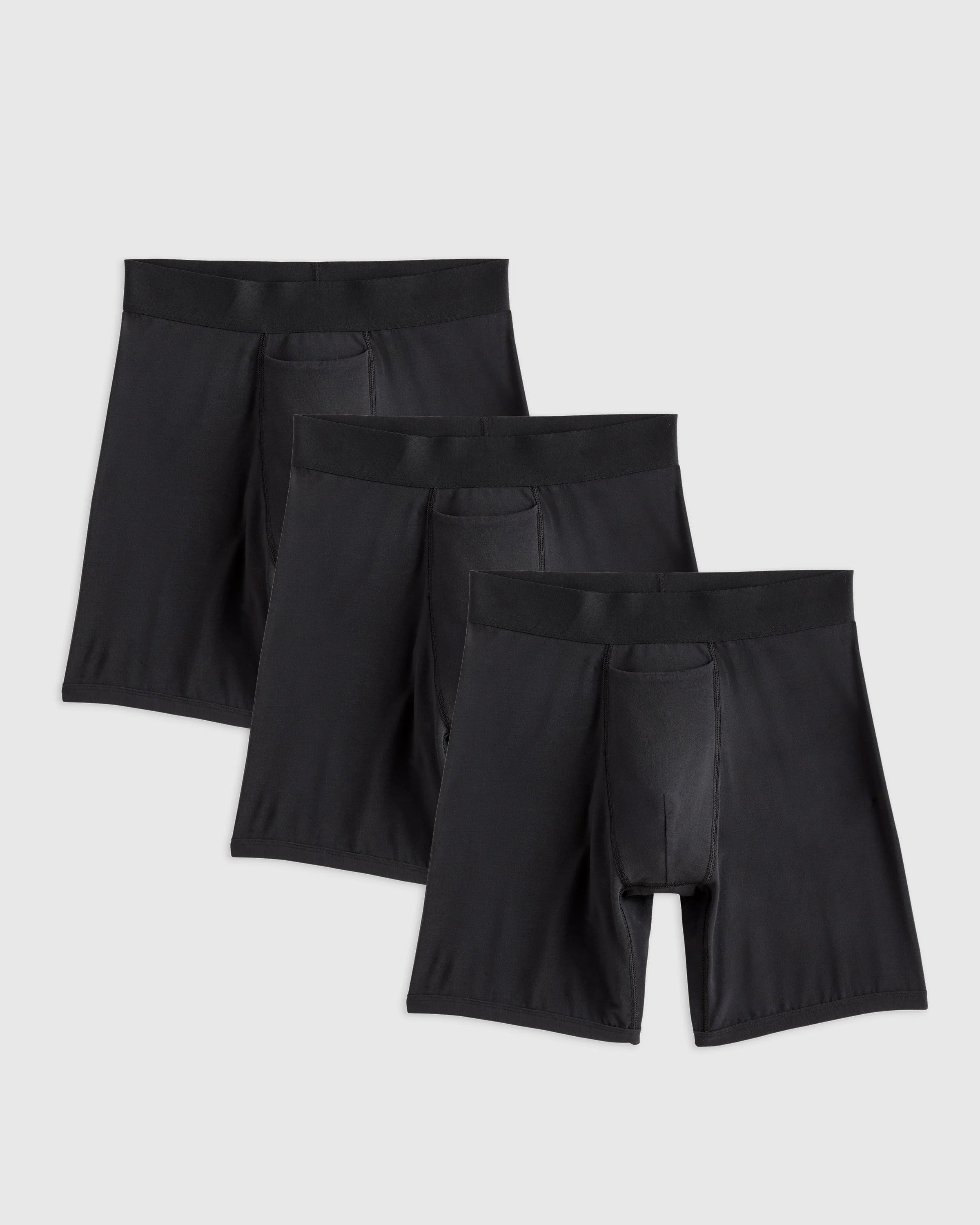 Micromodal 6" Boxer Brief (3-pack) - XS / Black Secondary image