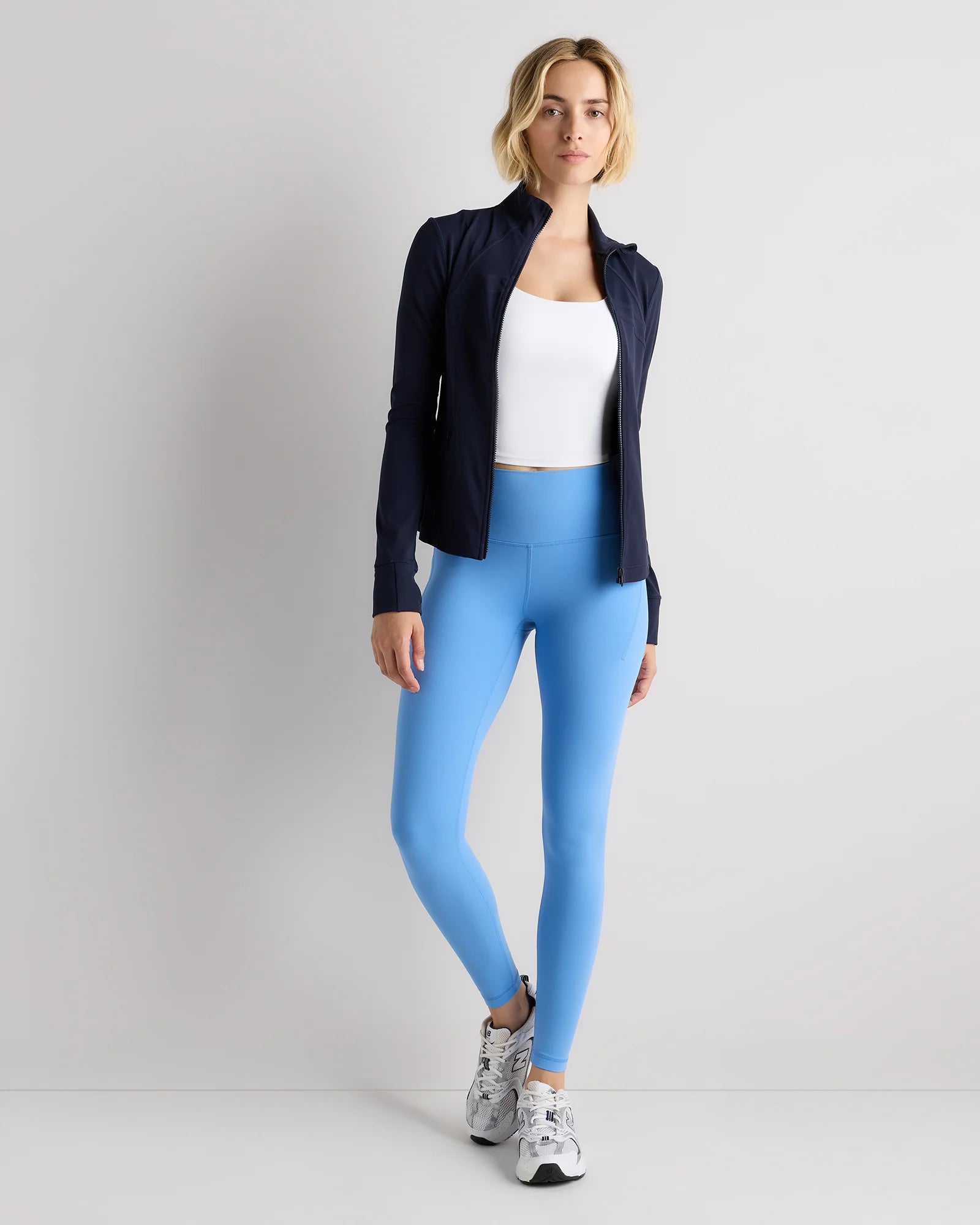 Power-Up High-Rise Training Pocket Legging - XS / Azul Blue Secondary image