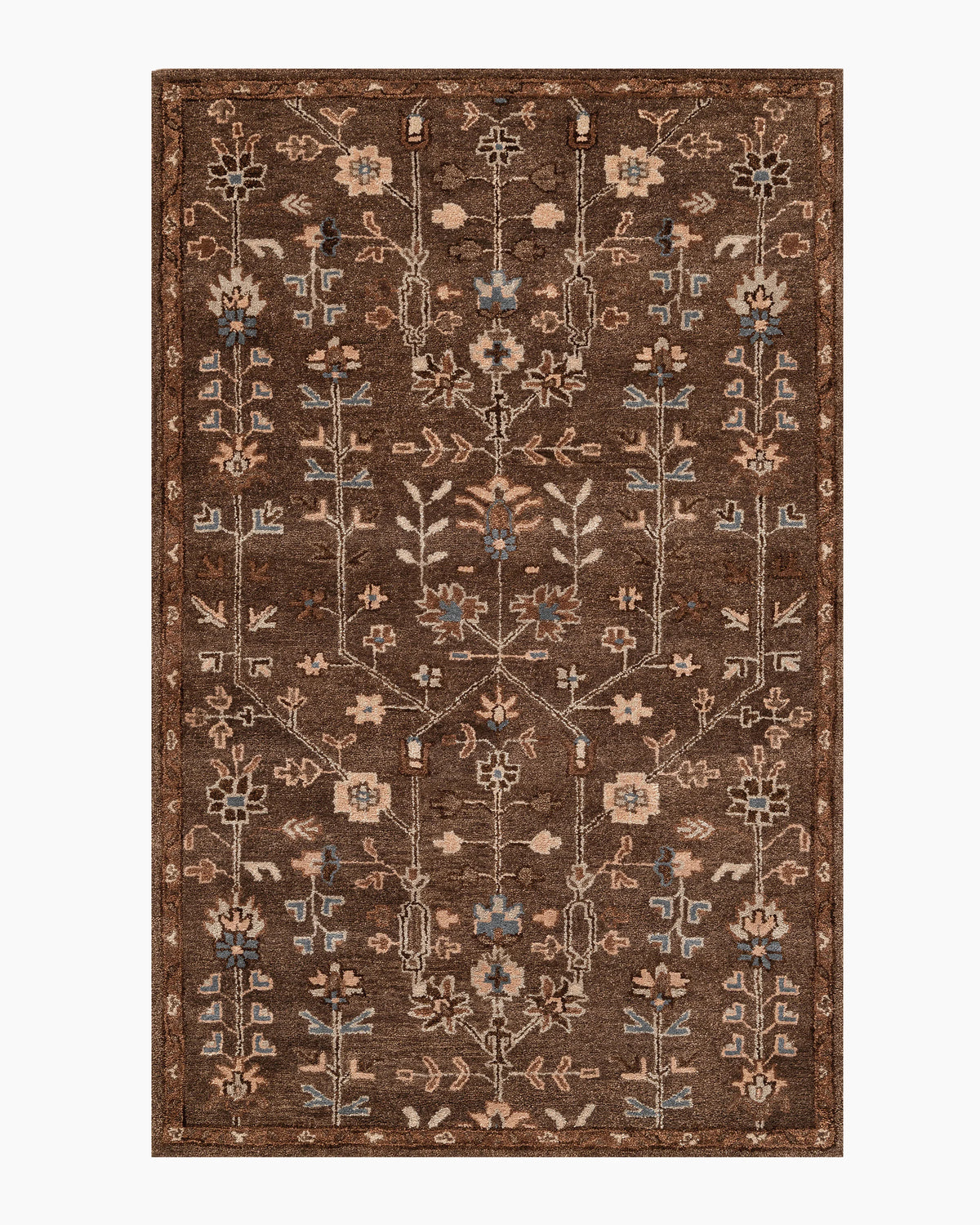 Willow Wool Rug - 5' x 8' / Brown Main image